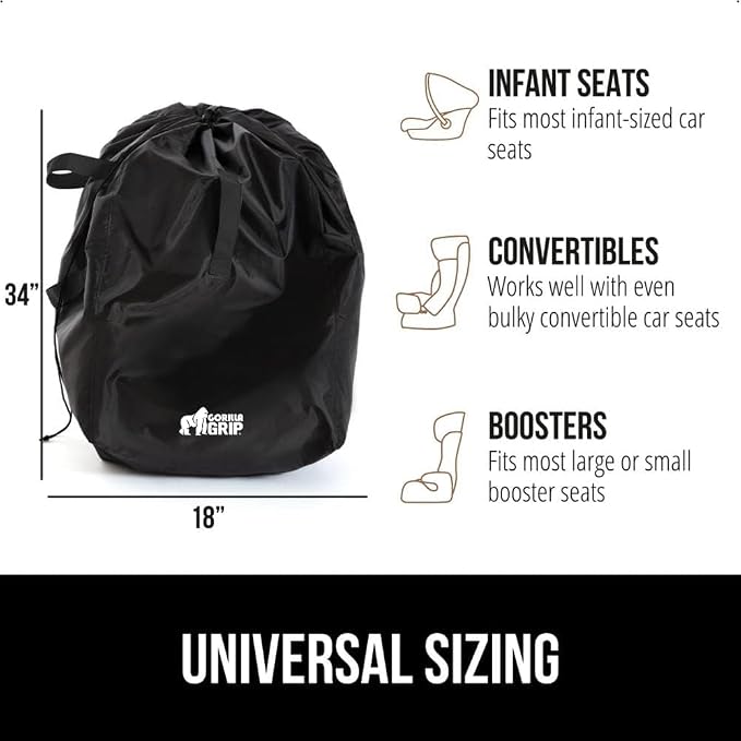 GORILLA GRIP Car Seat Travel Bag - Image 5