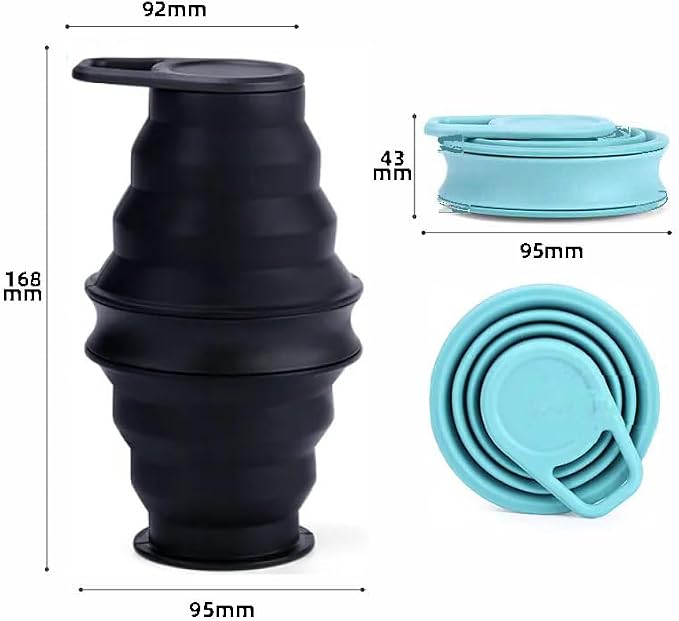 Collapsible Silicone Water Bottle - Image 5