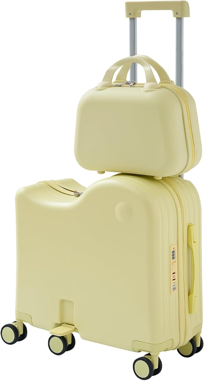 TABU Ride-on Luggage with Handbag by TABU