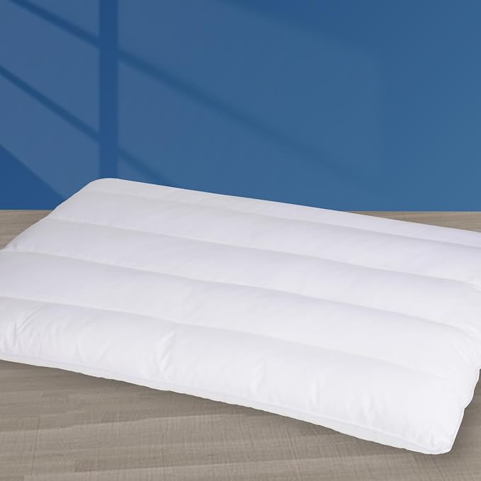MINUPWELL Ultra Flat Pillows for Sleeping Thin, 7D High Support 2.5 inch Height by MINUPWELLHome