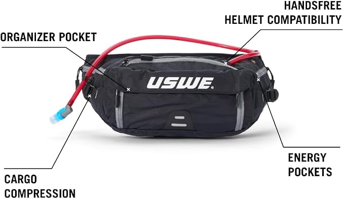 USWE Zulo Hydration Hip Pack - - Image 5