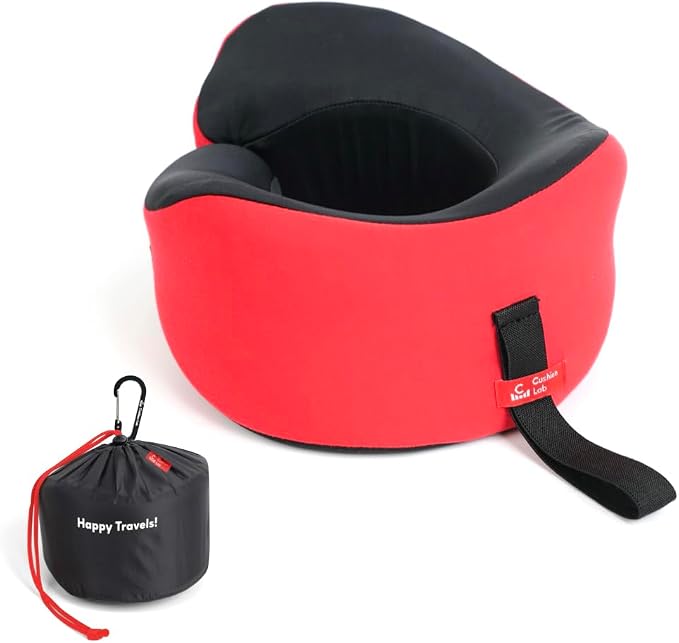 C CUSHION LAB Travel Pillow, Award-Winning Patented Ergonomic Design - Image 2