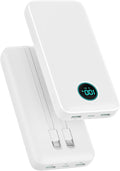 Portable Charger 40, 800mAh Power Bank, 25W PD QC 4.0 Fast Charging Portable by Pxwaxpy