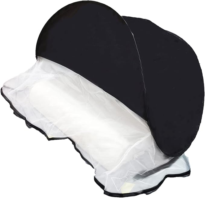CMINGJ Portable Mosquito Head Net Foldable Pop-Up Travel Essentials Mosquito Net by CMINGJ
