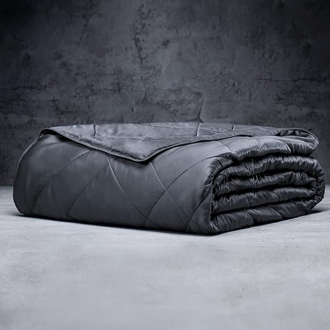 LUXOME Lightweight Blanket | 100% Rayon from Bamboo Fabric & Fill | King/Cal by LUXOME