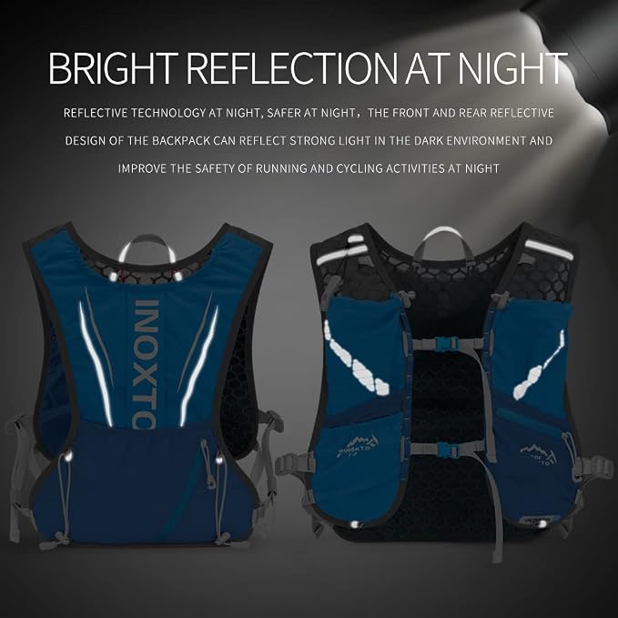 Running Hydration Vest for Men Women Water Backpack for Running 3L Running - Image 6