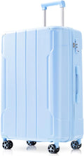 Merax 24 Inch Expandable Checked Luggage, Hardshell ABS Medium Suitcase by Merax