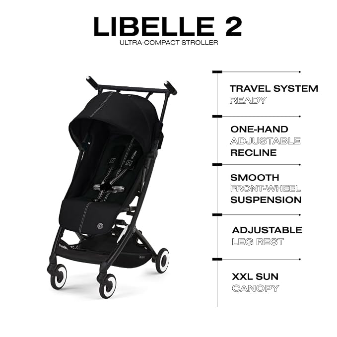 Cybex Libelle Lightweight pockit Travel Baby Stroller - Image 5