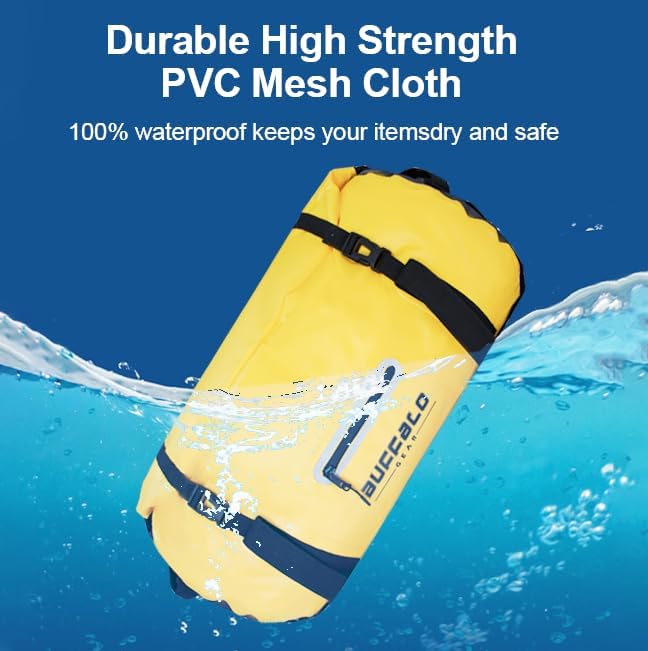 Buffalo Gear Waterproof Duffle Bag 40L 60L 80L Roll-top Dry Bag Heavy Duty - Image 3