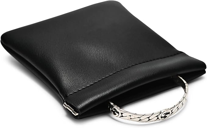 PU Leather Jewelry Travel Bag Leather Jewelry Pouch Christmas, Wedding Party - Image 4