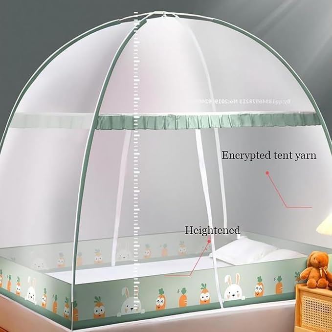 Pop-Up Mosquito Net Tent for Beds Portable Folding Canopy - Image 4