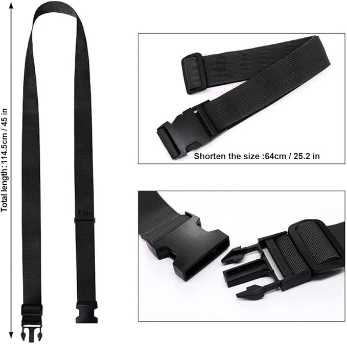 4Pack Luggage Straps Add Bag Luggage Straps to Connect Two Suitcases, - Image 4