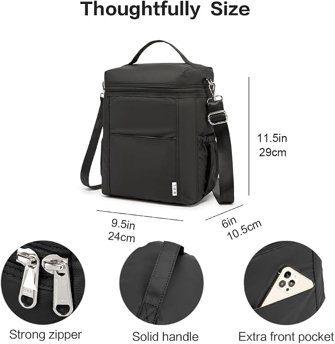 NOL Natural Organic Lifestyle Insulated Lunch Bags - Image 3