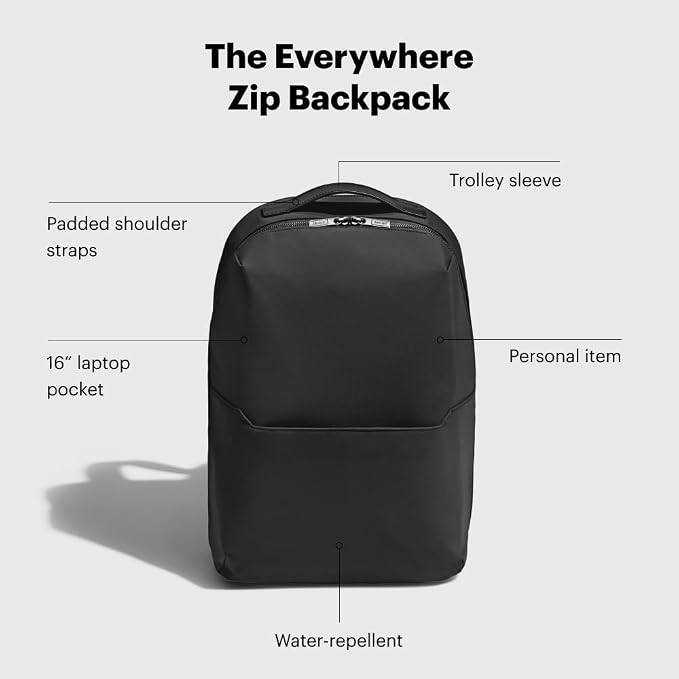 Away Everywhere Zip Backpack, Travel Backpack - Image 3