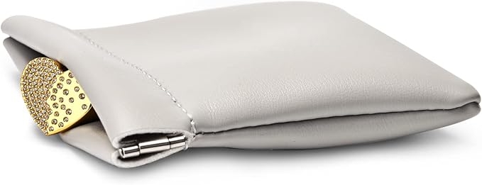 PU Leather Jewelry Travel Bag Leather Jewelry Pouch Christmas, Wedding Party - Image 4