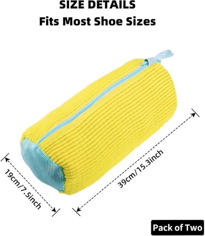 Shoes Laundry Bag Keep Shoes Clean, 360° Wrap Shoe Washing Bag - Image 2
