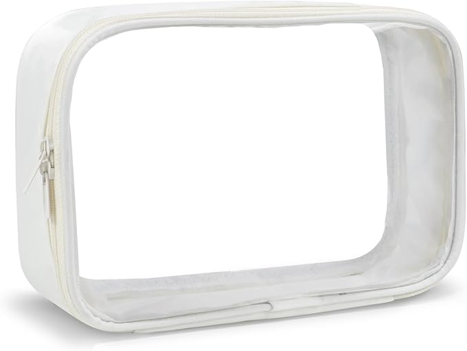 Moyad TSA Approved Clear Toiletry Bag, 1 Pack Quart Size 3-1-1 Liquids Pouch by Moyad