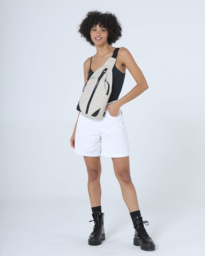 WATERFLY Small Crossbody Sling Backpack Anti Theft Backpack - Image 7