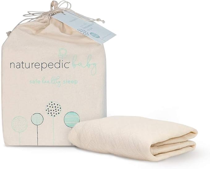Naturepedic Organic Crib Mattress Cover by Naturepedic