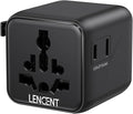 LENCENT Universal Travel Plug Adapter, International Power Adaptor by LENCENT