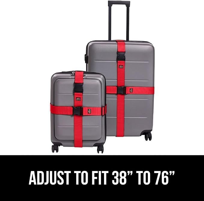 GORILLA GRIP Heavy Duty Adjustable Luggage Straps - Image 8