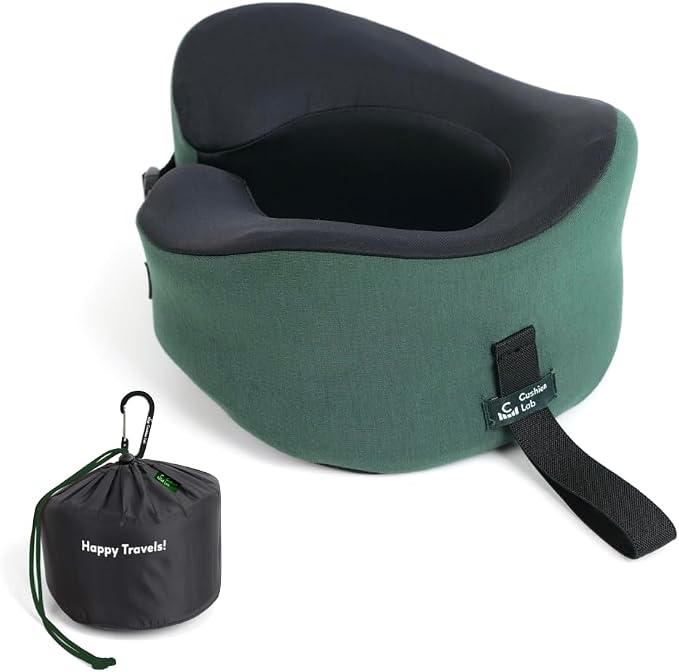 C CUSHION LAB Travel Pillow, Award-Winning Patented Ergonomic Design - Image 2