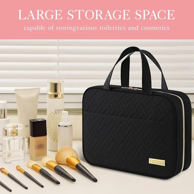 HOTOR Travel Toiletry Bag w/Hanging Hook - Image 2