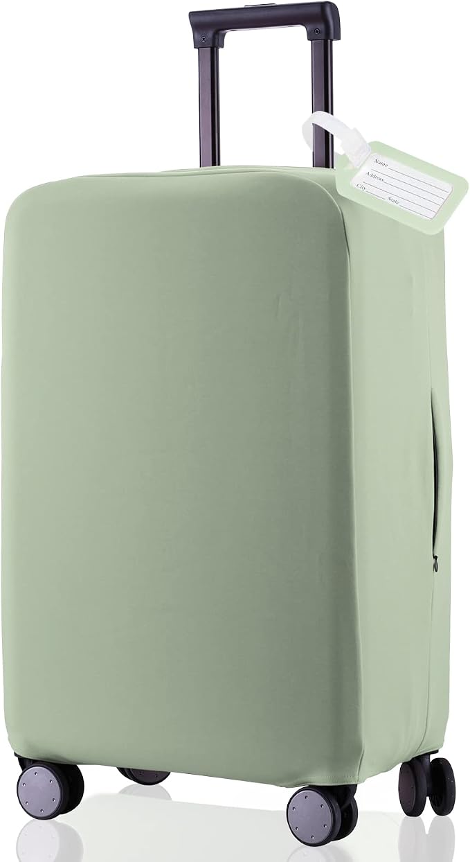 Travel Luggage Cover Suitcase Protector Scratch-Resistant Fit 19-31 Inch by RainVillage