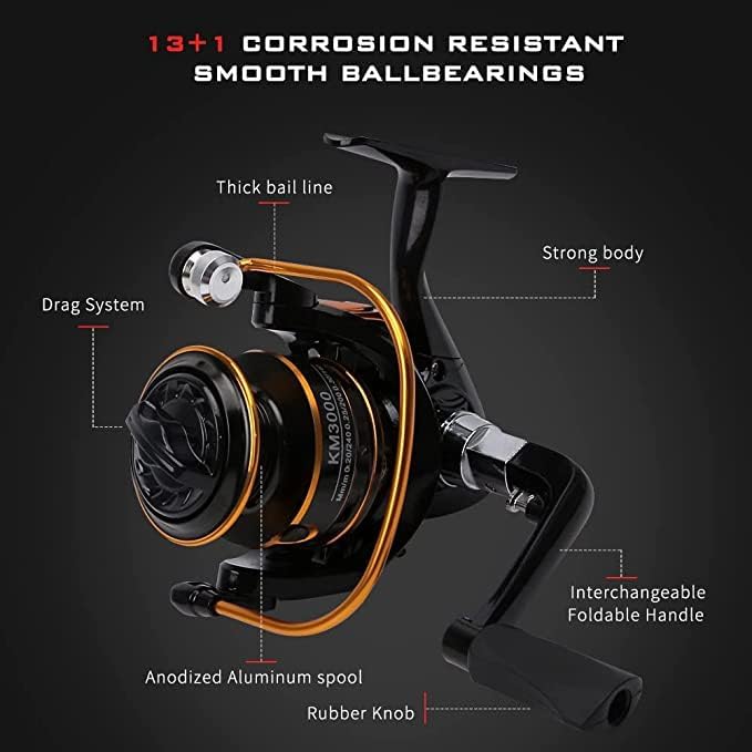 Collapsible Fishing Rod and Reel Combo, BalanZze Telescopic Fishing Rod - Image 3