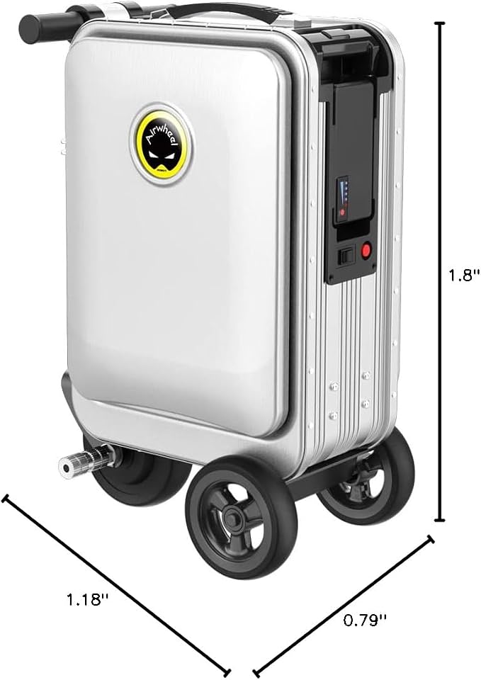 Airwheel SE3S Smart Rideable Suitcase Electric Luggage Scooter - Image 10