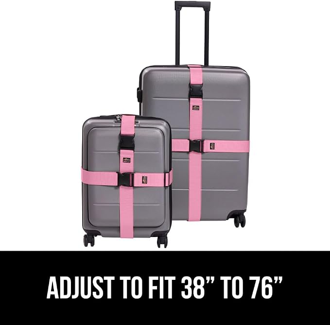 GORILLA GRIP Heavy Duty Adjustable Luggage Straps - Image 8