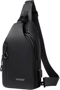 Waterproof Sling Bags Mens Shoulder Crossbody Backpack by Hjkiopc