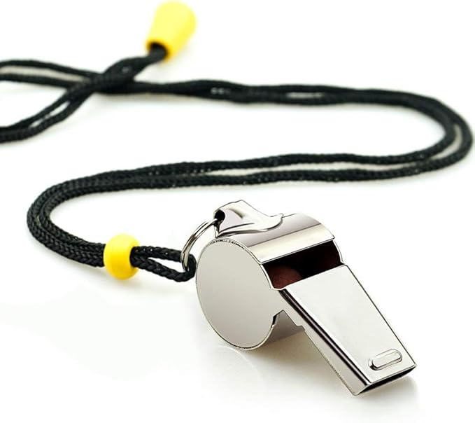 Whistle, 2 Pack Stainless Steel Sports Whistles - Image 4