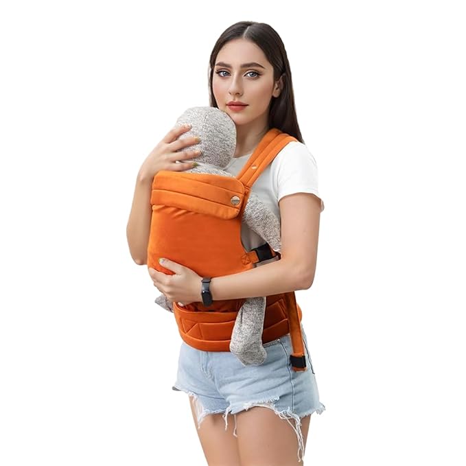 Baby Carrier for Newborn to Toddler, Cozy Baby Wrap Carrier 7-35 lbs, Ergonomic - Image 2