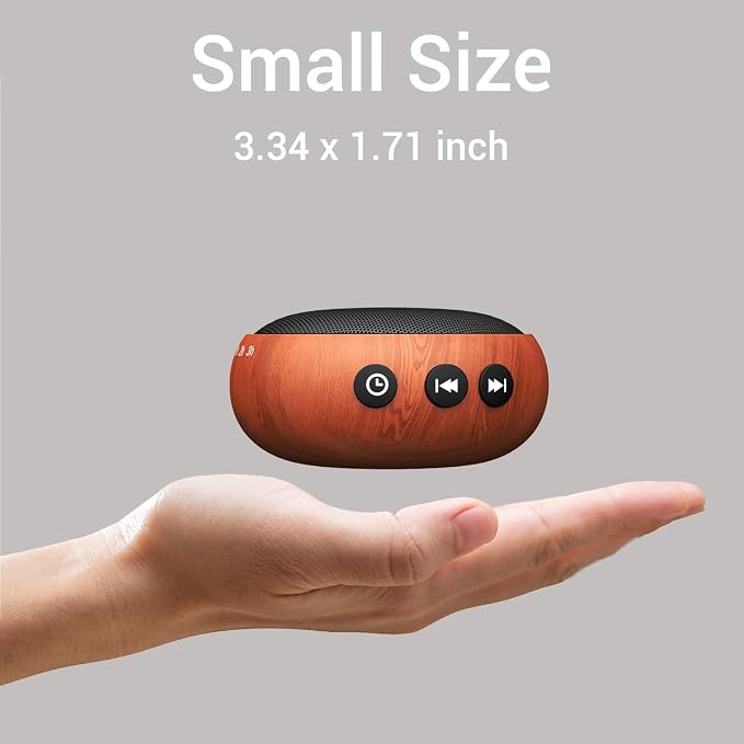 SoundMe Small Sound Machine Brown Noise Machine 30 Soothing Natural Sounds Rain - Image 5