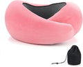 REDOFF®Travel Pillow for Neck Support, Memory Foam Neck Pillow for Airplane by Unknown