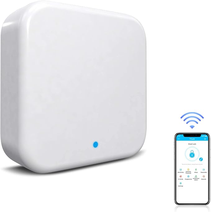 G2 Wifi Gateway Smart Lock for Voice Control, Wi-fi Bridge to TTLock App for by CATCHFACE