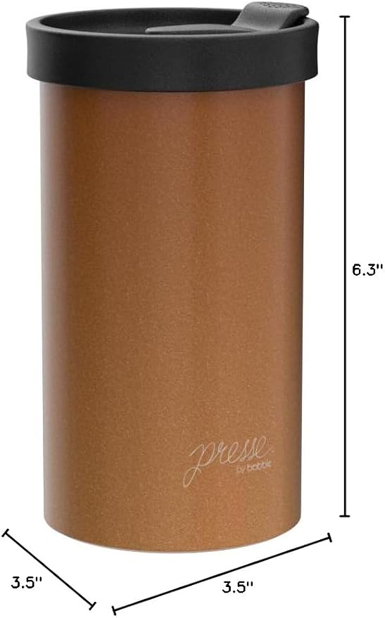 PRESSE by Bobble French Coffee Press And Insulated Stainless Steel Travel - Image 7