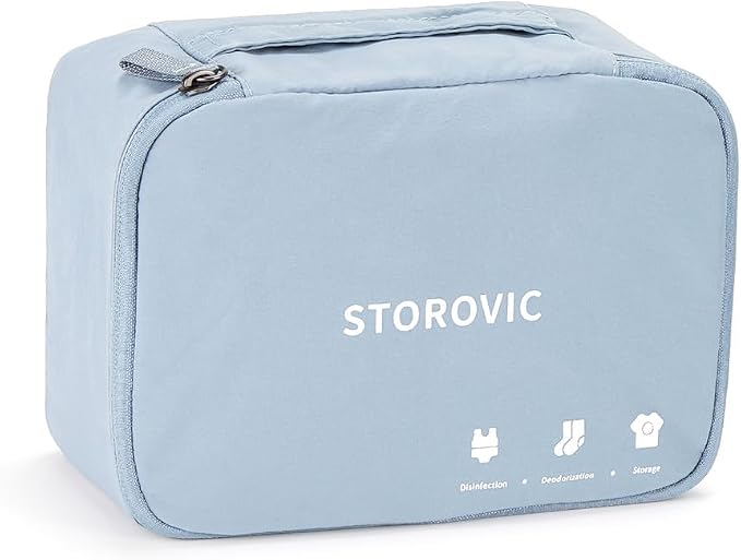 Travel Packing Cubes: Water-Resistant, Odor-Eliminating, Soft & Portable by Unknown