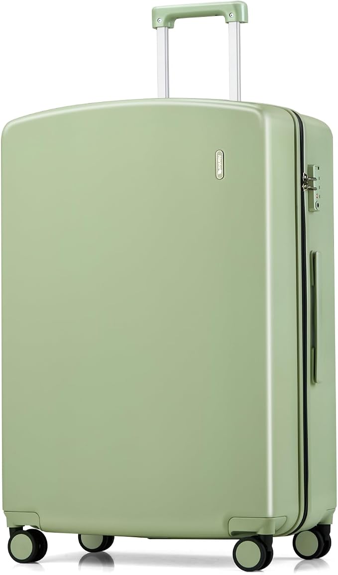 Hanke 28 Inch Luggage with Spinner Wheels Lightweight PC Hard Shell Suitcases by Hanke