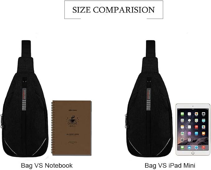 WATERFLY Small Crossbody Sling Backpack Anti Theft Backpack - Image 9