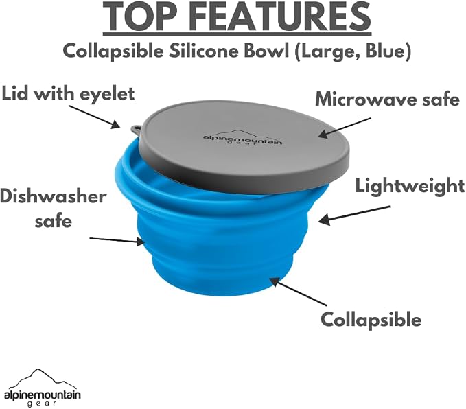 Collapsible Silicone Bowl) - Image 2