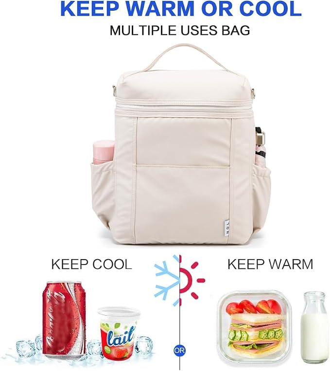 NOL Natural Organic Lifestyle Insulated Lunch Bags - Image 2