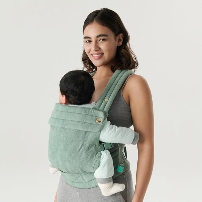 NEST BLANCHE Baby Carrier – Soft Cotton Linen Blend - Image 2