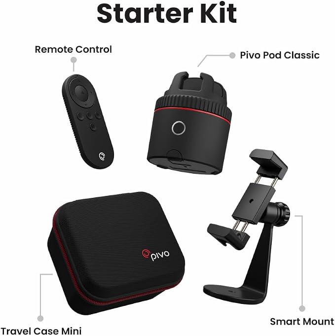 Pivo Pod Classic Auto Tracking Phone Holder, Face & Body Tracker, 360° Rotation - Image 6