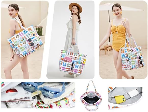 Waterproof Beach Tote Pool Bags - Image 7