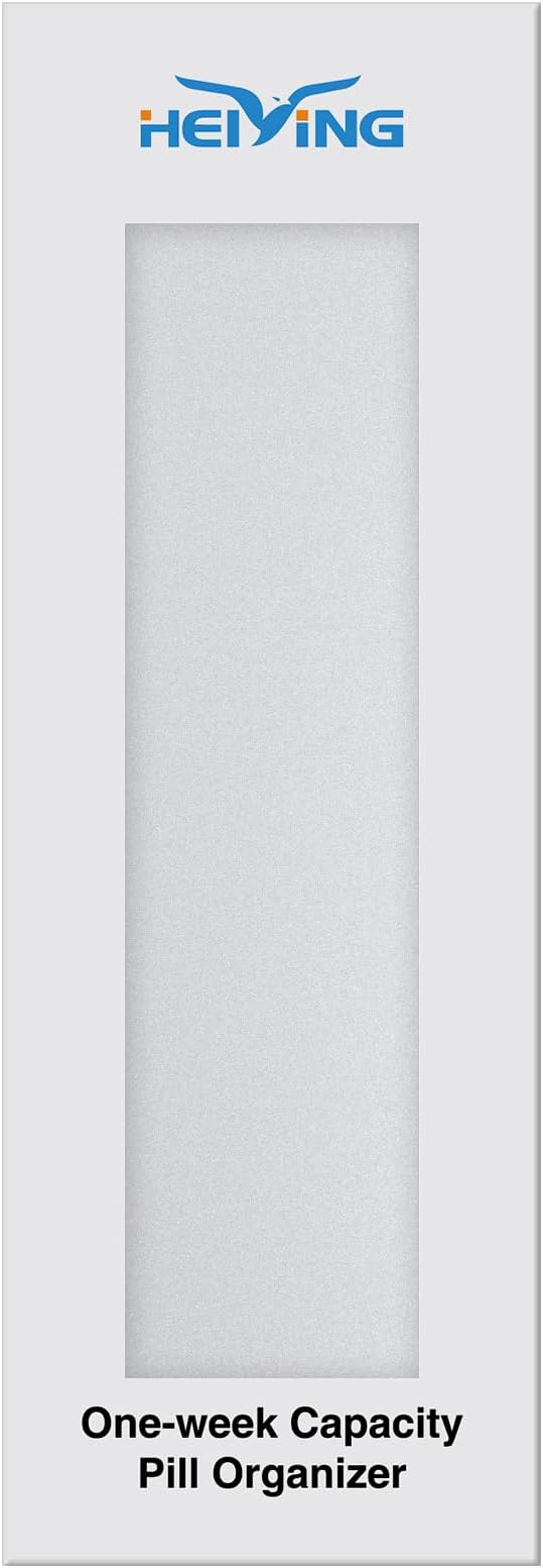 HEIYING Pill Organizer with Aluminum Shell - Image 8