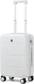Hanke 20 Inch Carry On Luggage 22x14x9 Airline Approved PC Hard Shell Suitcases by Hanke