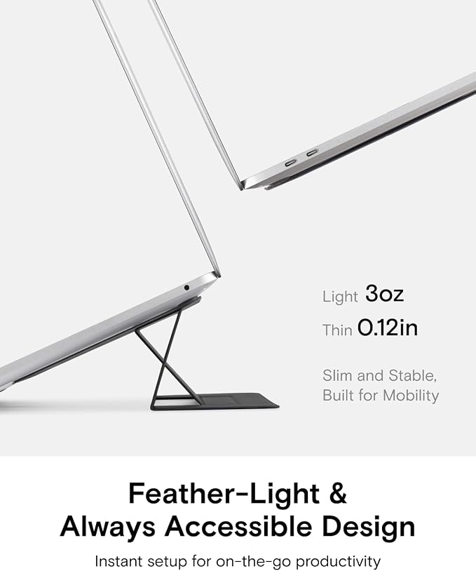 MOFT Laptop Stand for Desk, Adhesive MacBook Computer Stand - Image 2