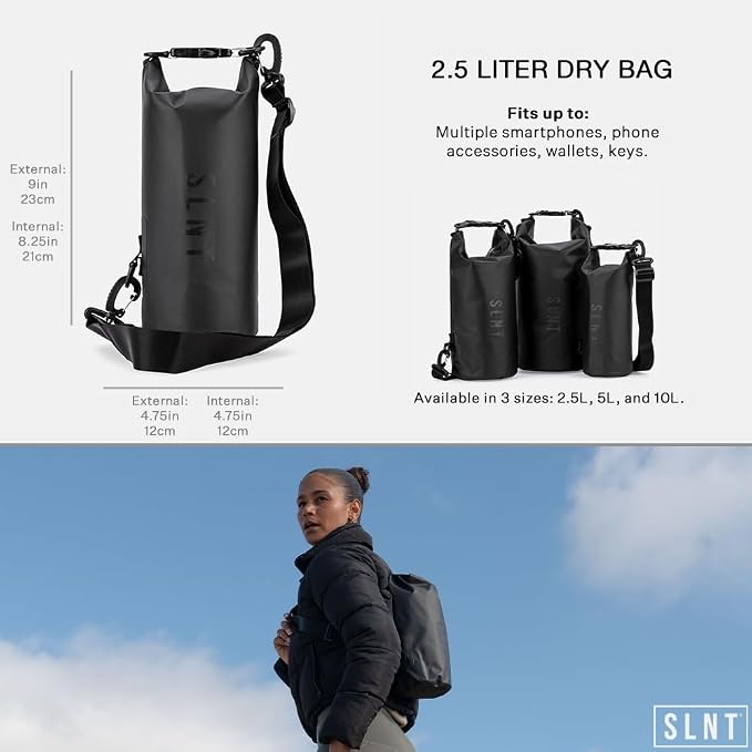 SLNT Waterproof Faraday Dry Bag - Image 4